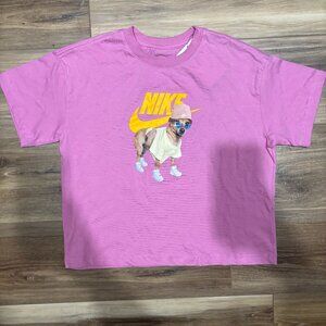 NIKE GIRLS TOP SIZE MEDIUM